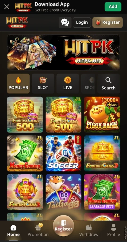 Hit Pk App